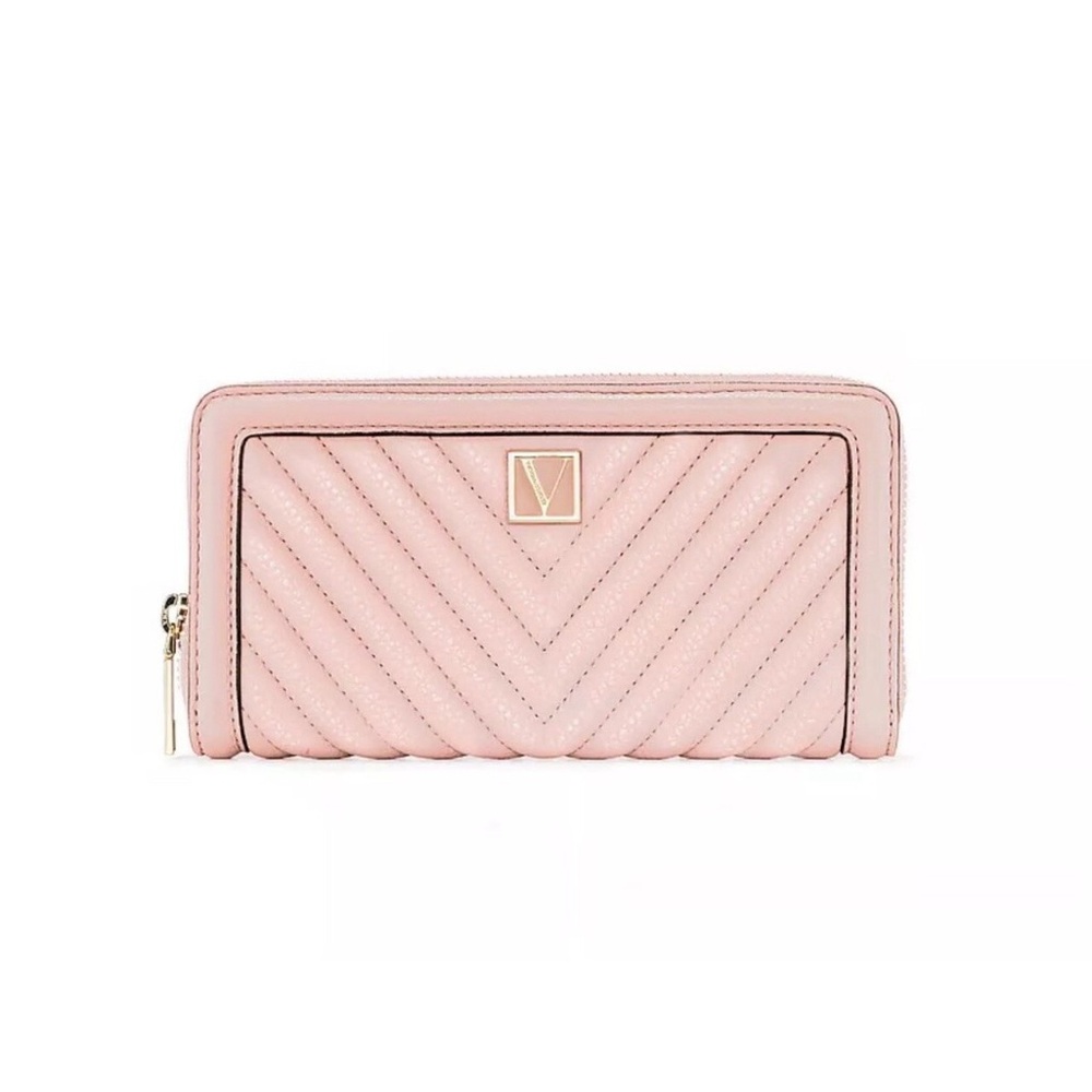 Victoria's Secret Blush Quilted Wallet